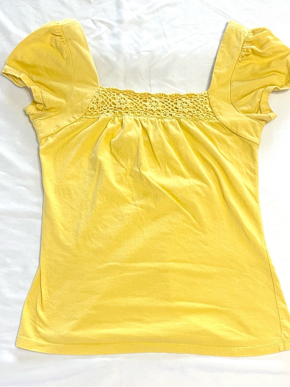Nostalgia Short Sleeve Top Baby Doll Y2K Women’s XL/Large
